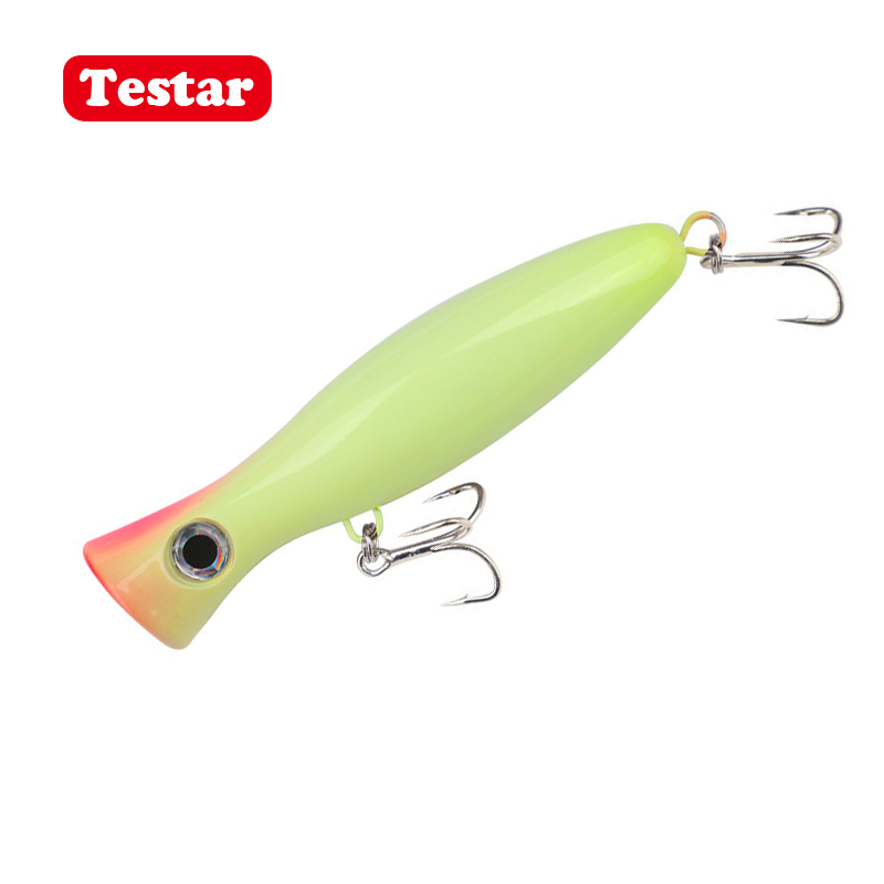Fishing Lure Popper - 120mm 40g Testar Floating Popper Bait