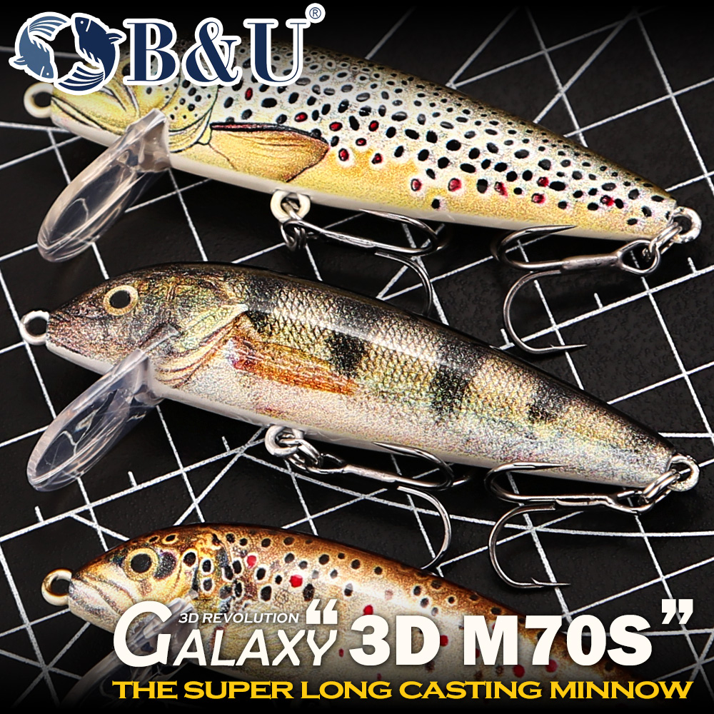 B&U Fishing Lures Sinking Minn - Fishing Lure Spinnerbait ulasan dan harga
