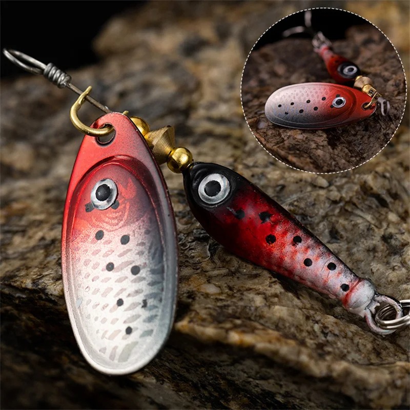 Fishing Spinner Lure Metal Rot - Fishing Lure Blade Bait ulasan dan harga