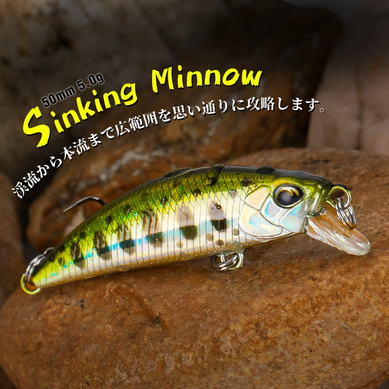 TSURINOYA Sinking Minnow Mini  - Fishing Lure Crankbait ulasan dan harga