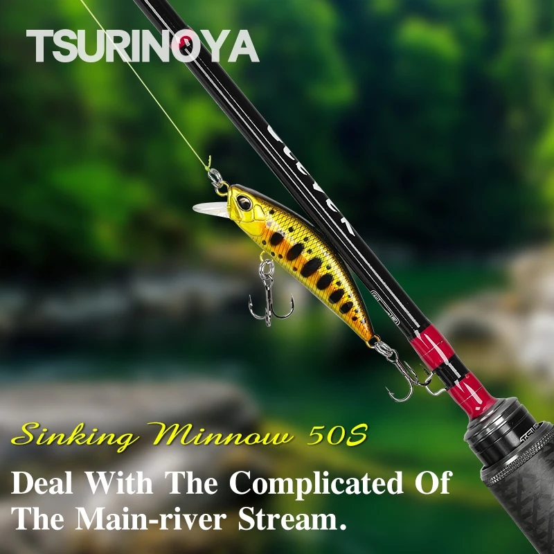 TSURINOYA Sinking Minnow Mini  - Fishing Lure Crankbait ulasan dan harga