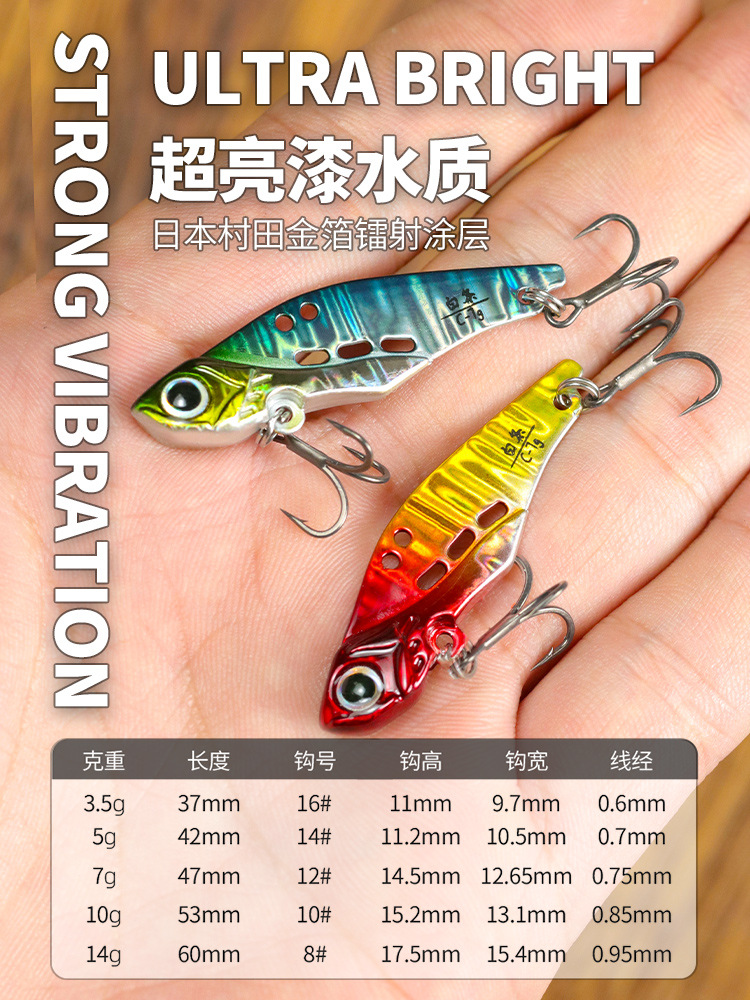NUNATAK Metal VIB Bait 5g/7g/1 - Fishing Lure Swimbait ulasan dan harga