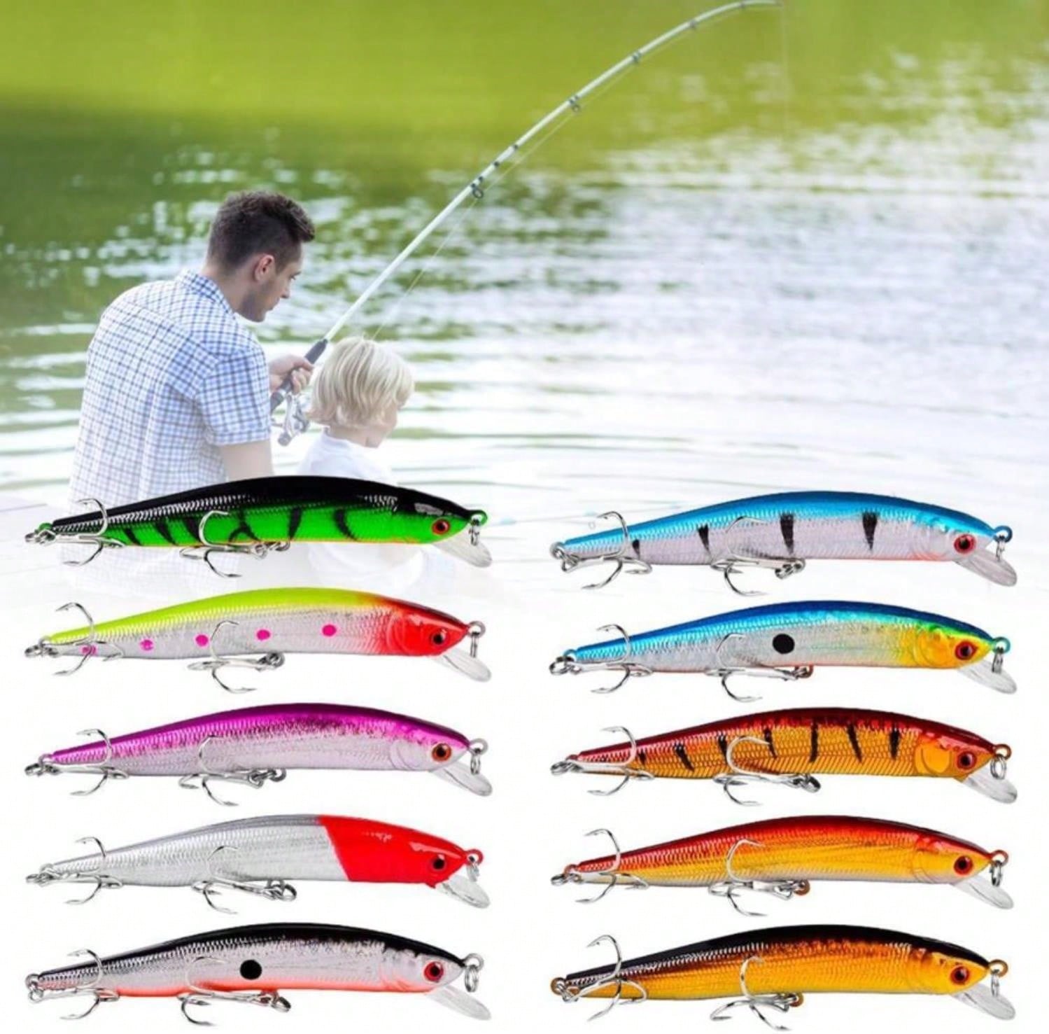 10pcs Fishing Lures - Life-Lik - Fishing Lure Crankbait ulasan dan harga