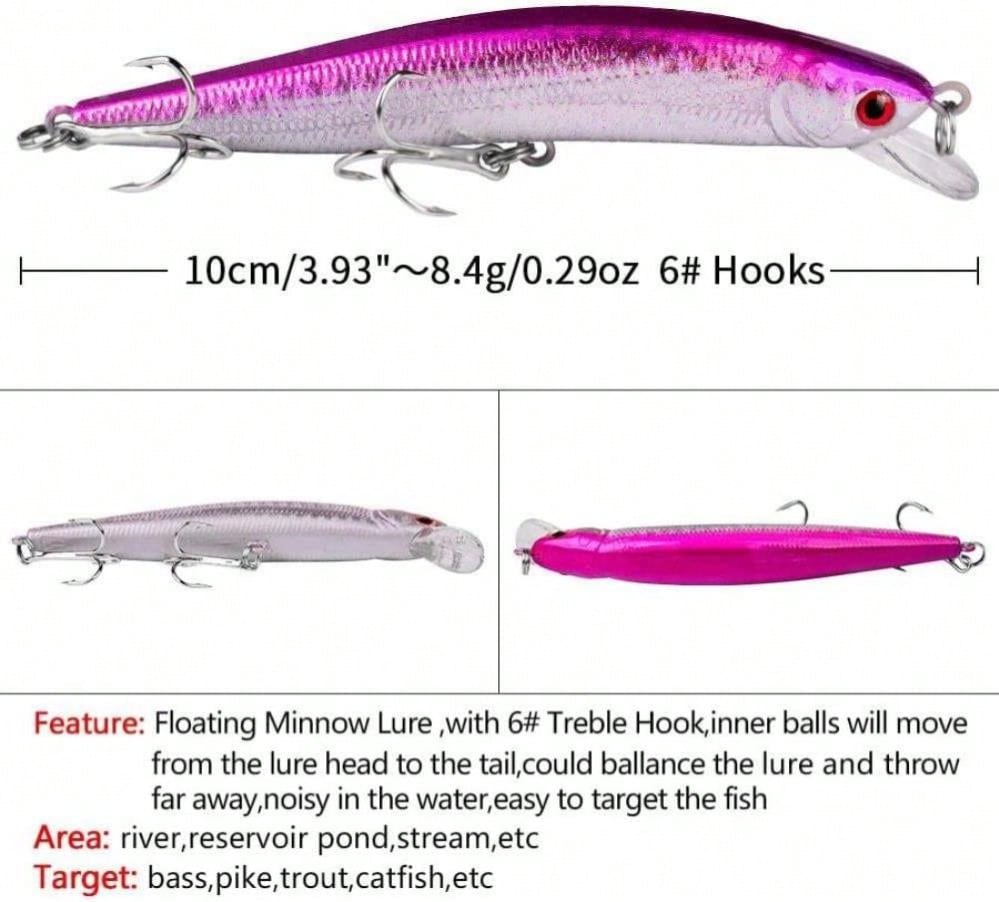 10pcs Fishing Lures - Life-Lik - Fishing Lure Crankbait ulasan dan harga