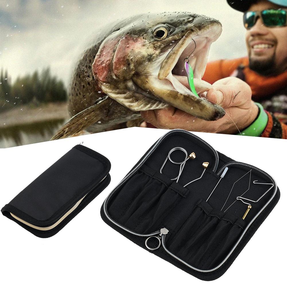 5 In 1 Fly Tying Tools Kit Fly - Fishing Lure Making Kit ulasan dan harga