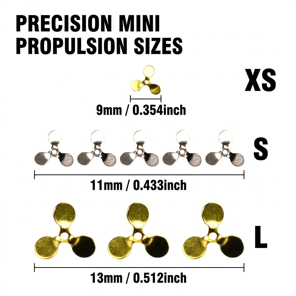 200Pcs 3-Blade Propeller Fishi - Fishing Lure Blade Bait ulasan dan harga