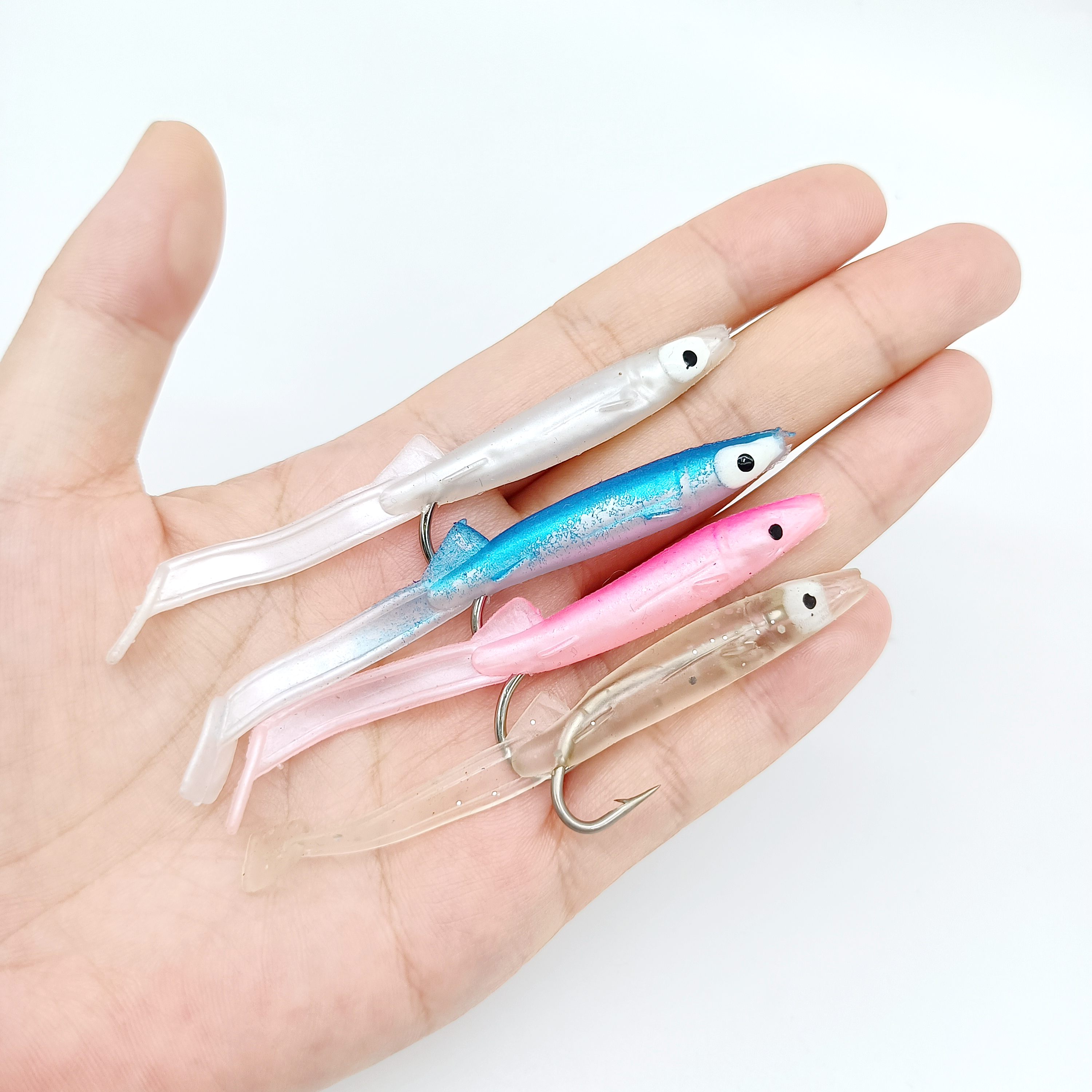 DUODUOYU 5PCS  Eel Soft Plasti - Fishing Lure Crankbait ulasan dan harga