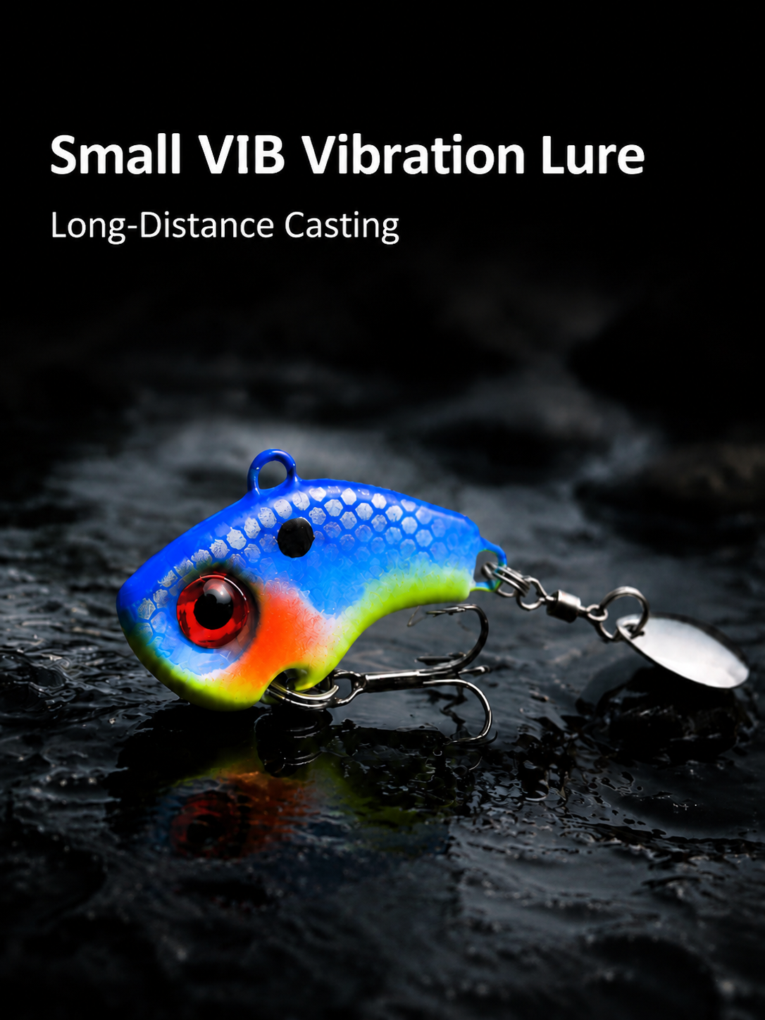 Hopeblaze 5pcs vibrating VIB f - Fishing Lure Swimbait ulasan dan harga