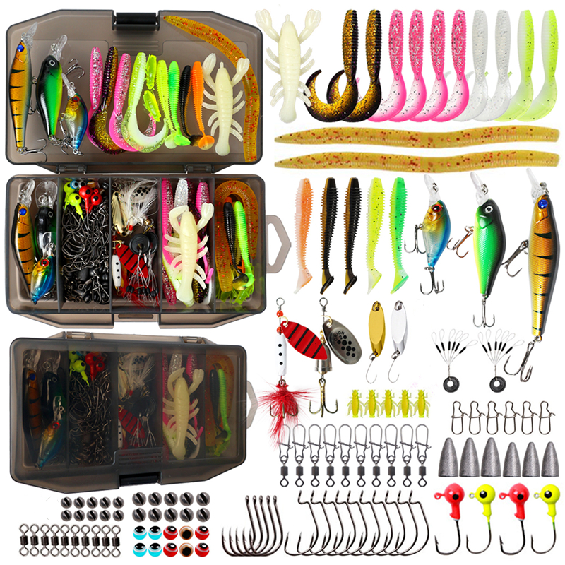 New 120PCS Fishing Lure Set So - Fishing Lure Crankbait ulasan dan harga