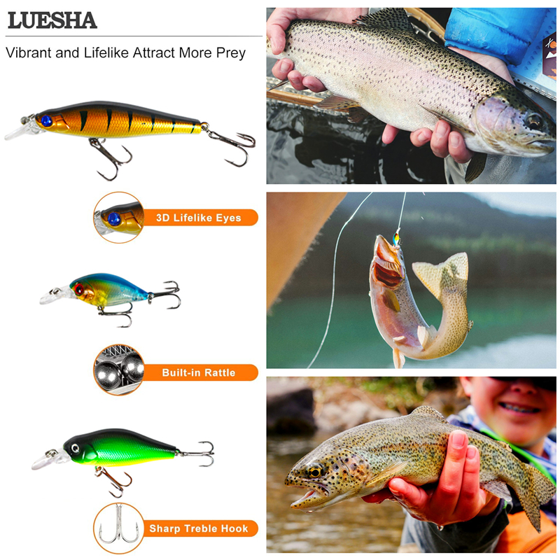 New 120PCS Fishing Lure Set So - Fishing Lure Crankbait ulasan dan harga