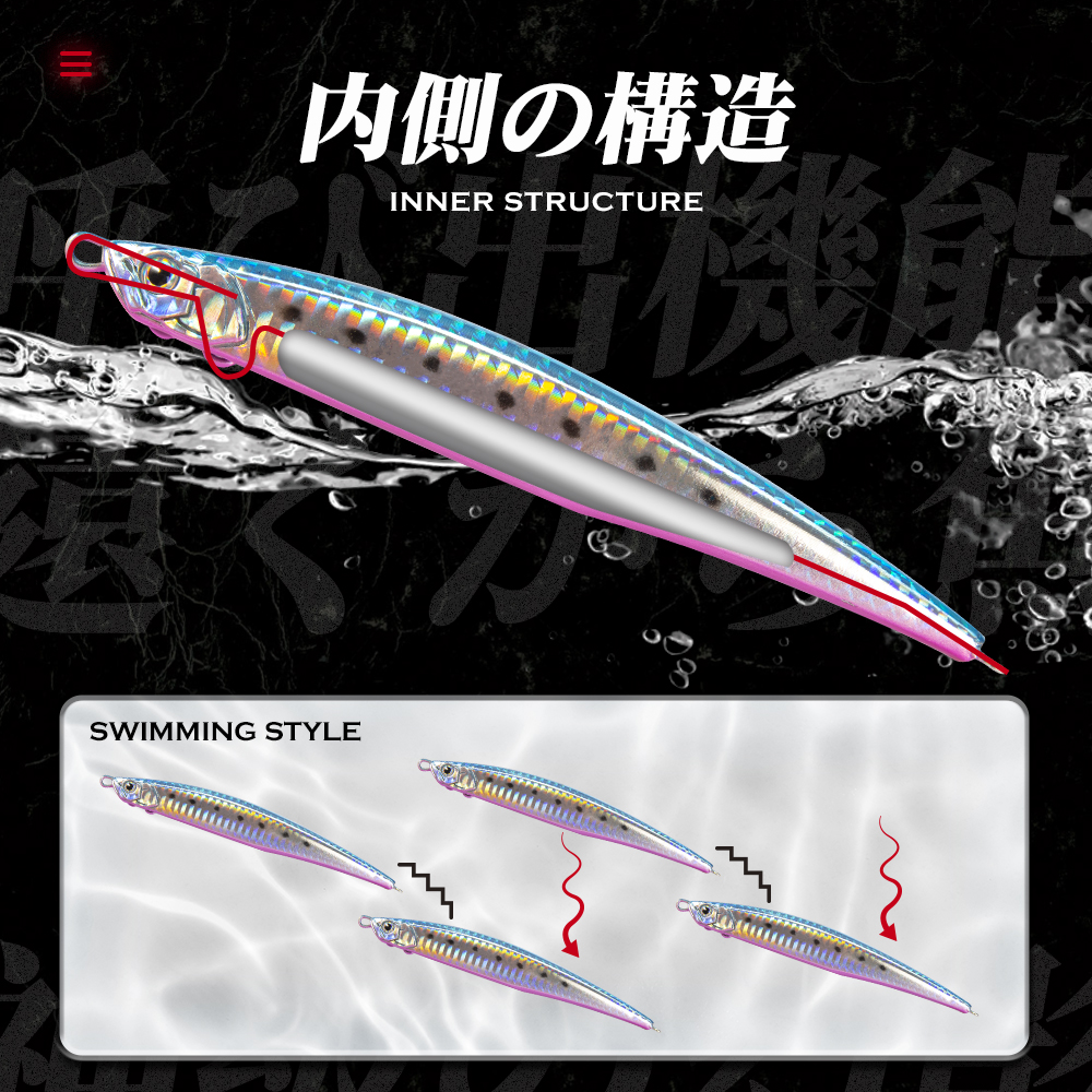 Hunthouse Jerk Press Bait Sink - Fishing Lure Jerkbait ulasan dan harga
