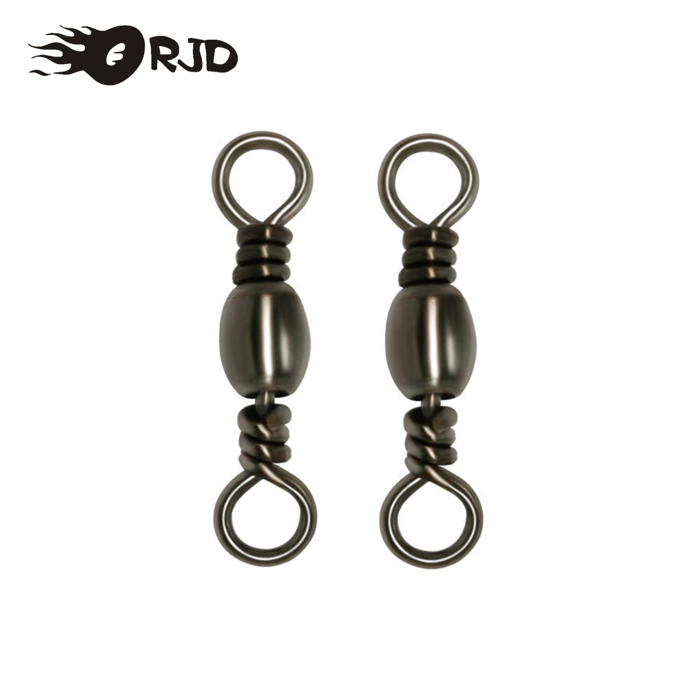 ORJD 20-50pcs Barrel Swivels F - Fishing Lure Accessories ulasan dan harga