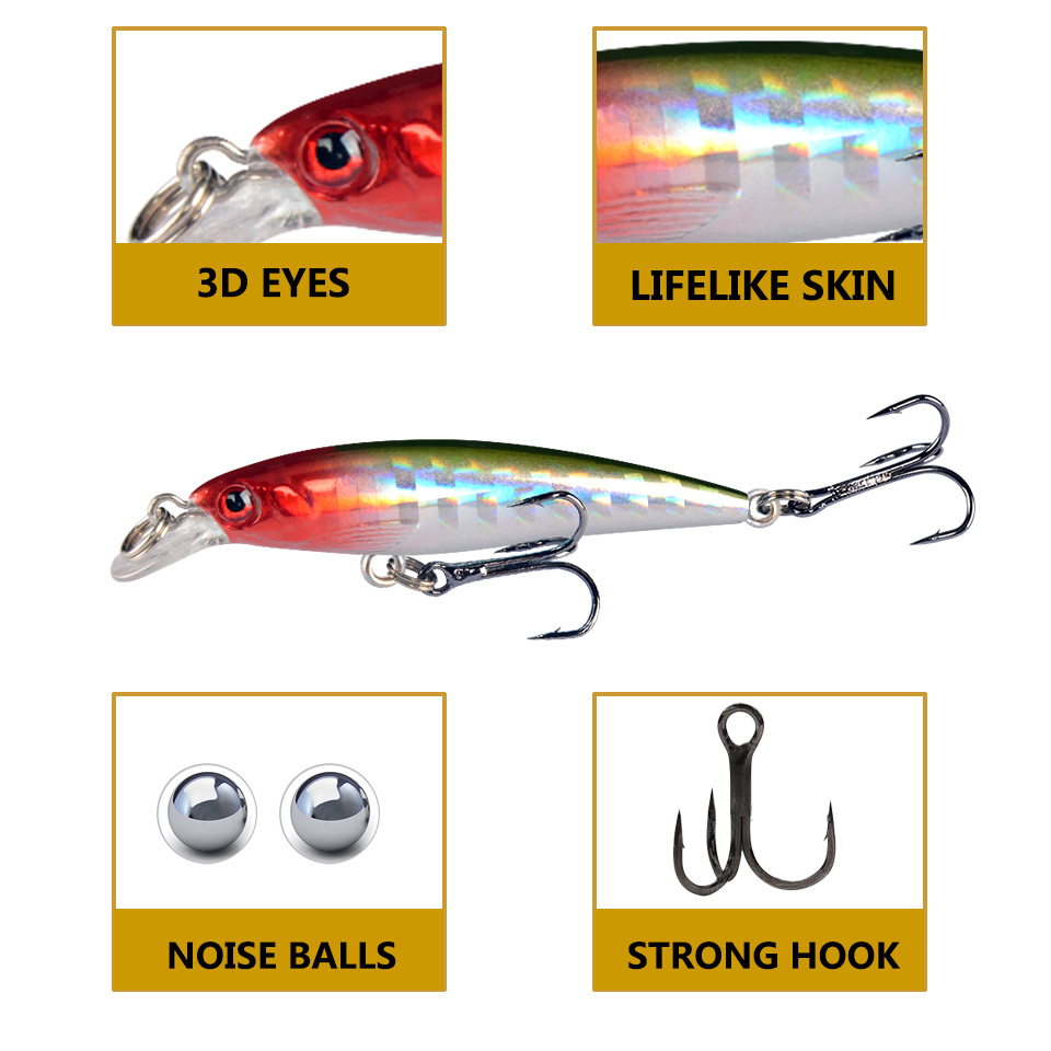 1pcs Mini Minnow Fishing Lure  - Fishing Lure Making Kit ulasan dan harga