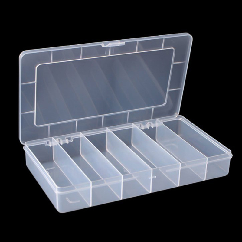 6 Grid Rectangular Storage Box - Fishing Lure Box ulasan dan harga