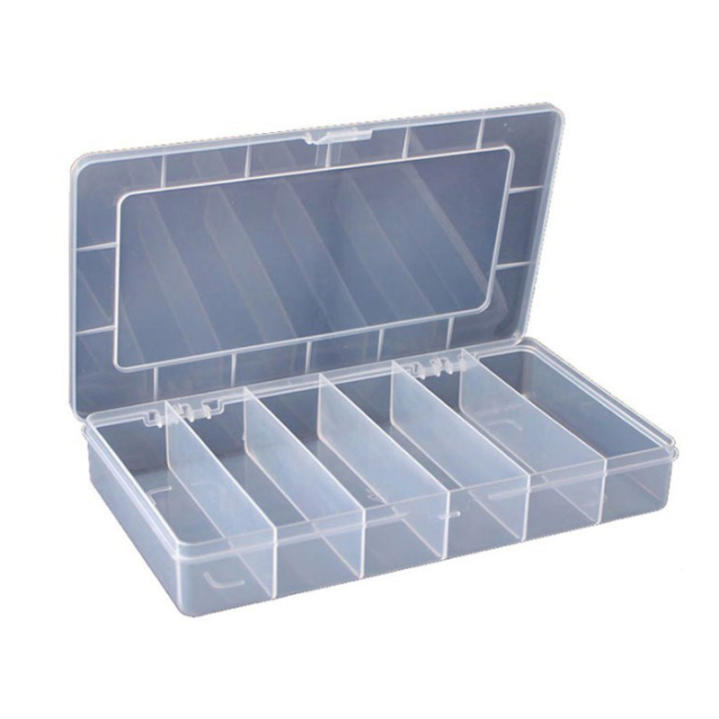 6 Grid Rectangular Storage Box - Fishing Lure Box ulasan dan harga