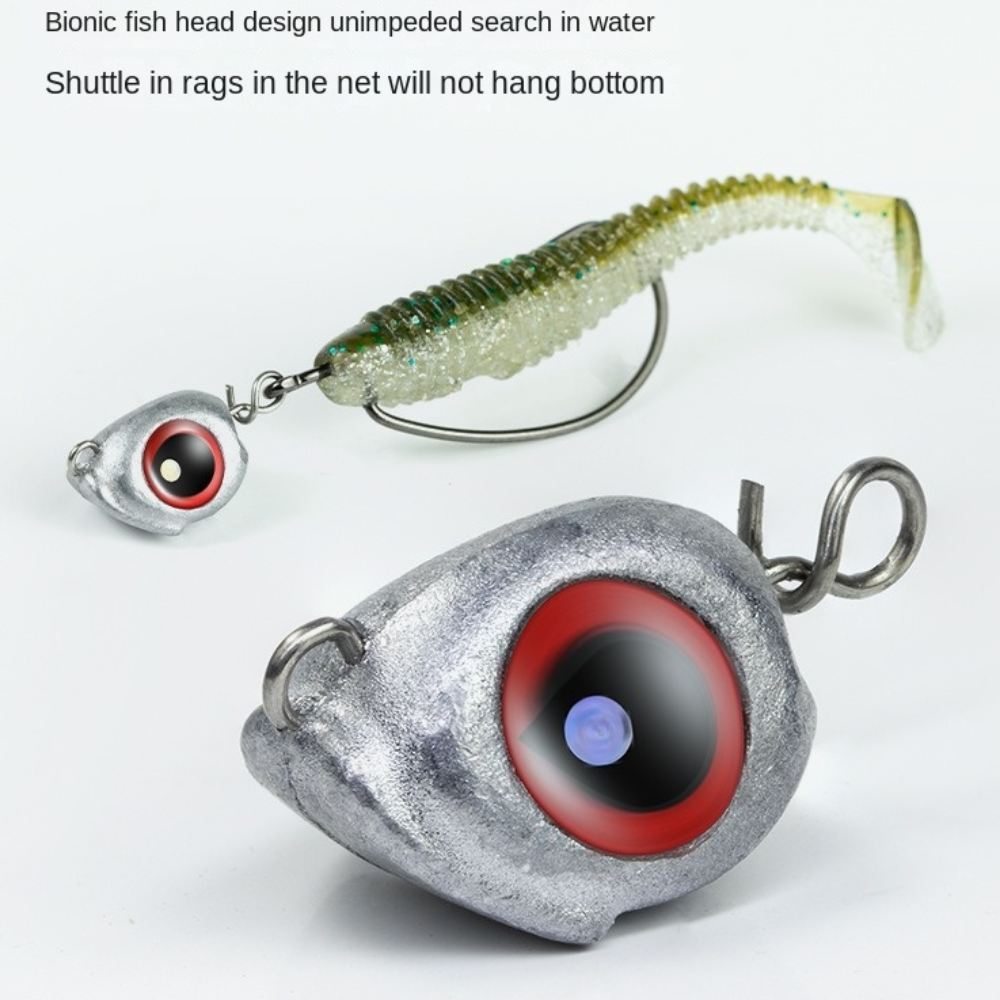 10pcs 3.5g/5g/7g/10g Swimbait  - Fishing Lure Jig ulasan dan harga