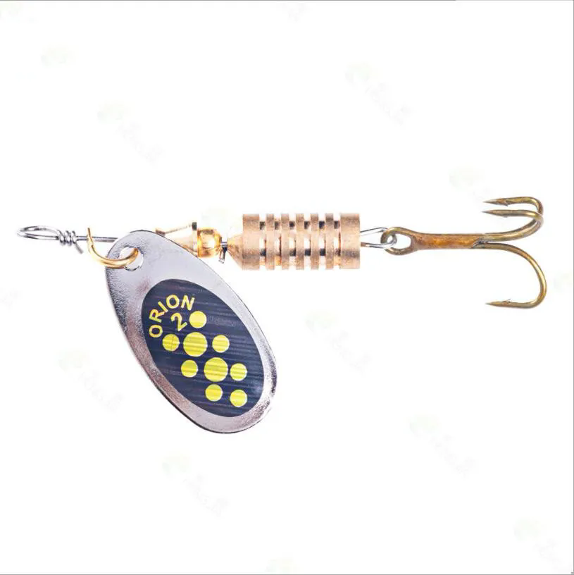 1PCS Metal Plating Spinner Bai - Fishing Lure Spoon ulasan dan harga