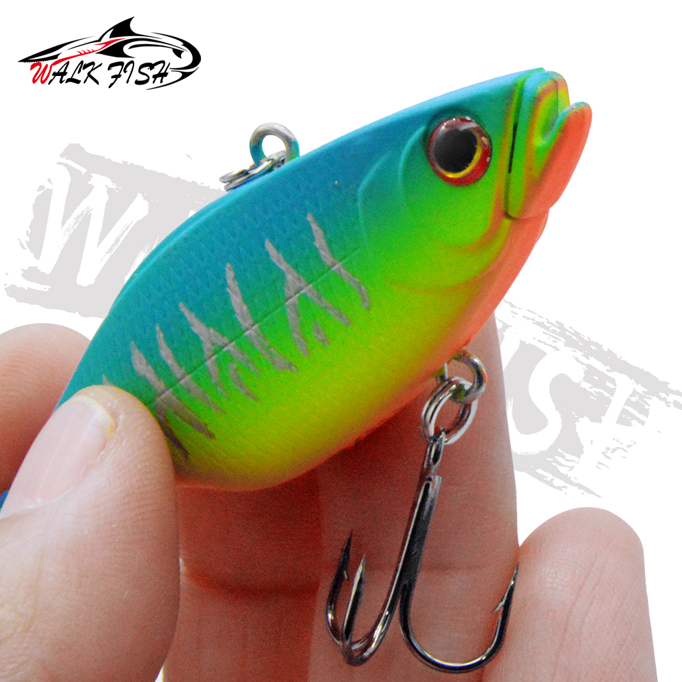 WALK FISH 1PCS 60mm 11g Vibrat - Fishing Lure Crankbait ulasan dan harga