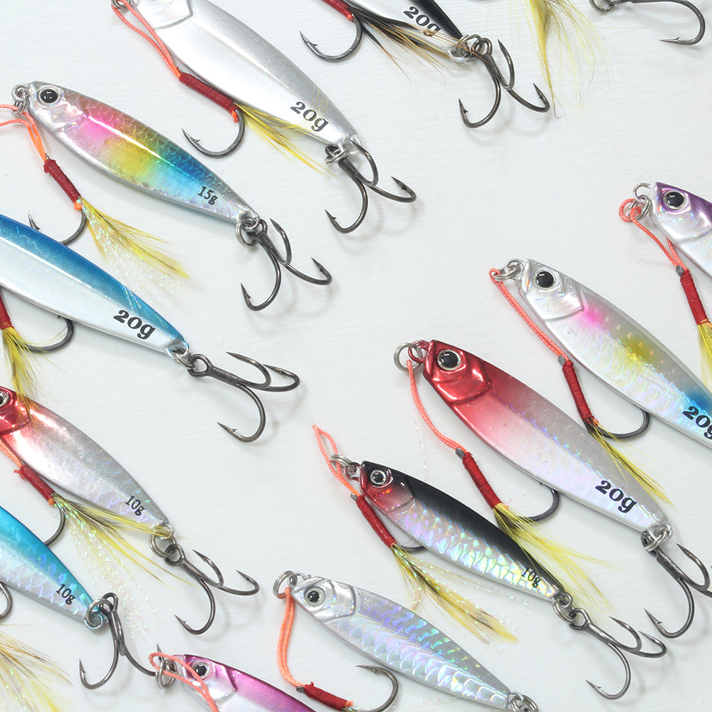1pcs 10g 15g 20g Metal Jig Lur - Fishing Lure Jig ulasan dan harga