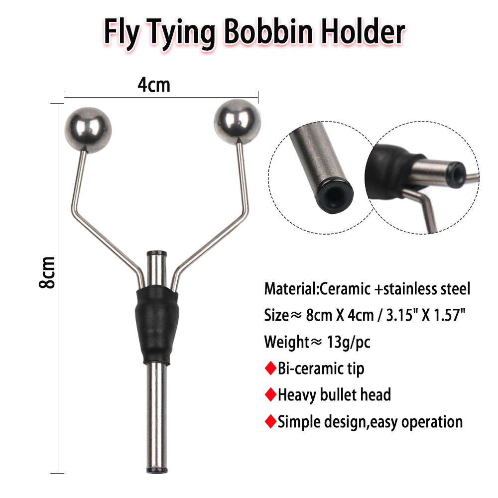 Vampfly Bi-Ceramic Tip Bobbin  - Fishing Lure Making Kit ulasan dan harga