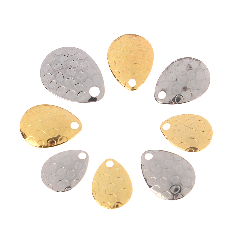 20Pcs Metal Waterdrops Shape F - Fishing Lure Spinnerbait ulasan dan harga