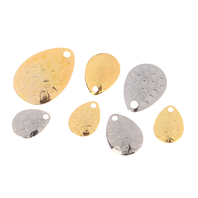 20Pcs Metal Waterdrops Shape F - Fishing Lure Spinnerbait ulasan dan harga